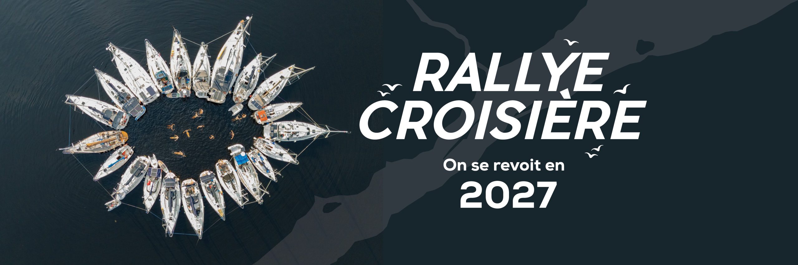 site web banner avec typo - Rallye 2027